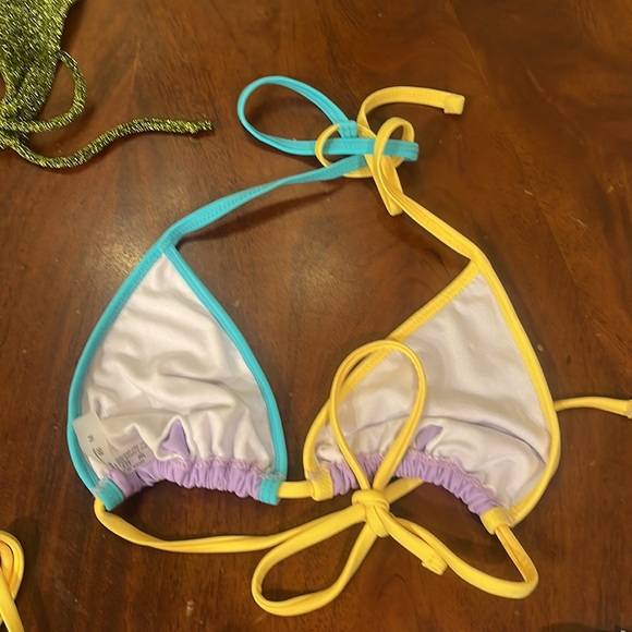Pastel string medium bikini set - Picture 3 of 5